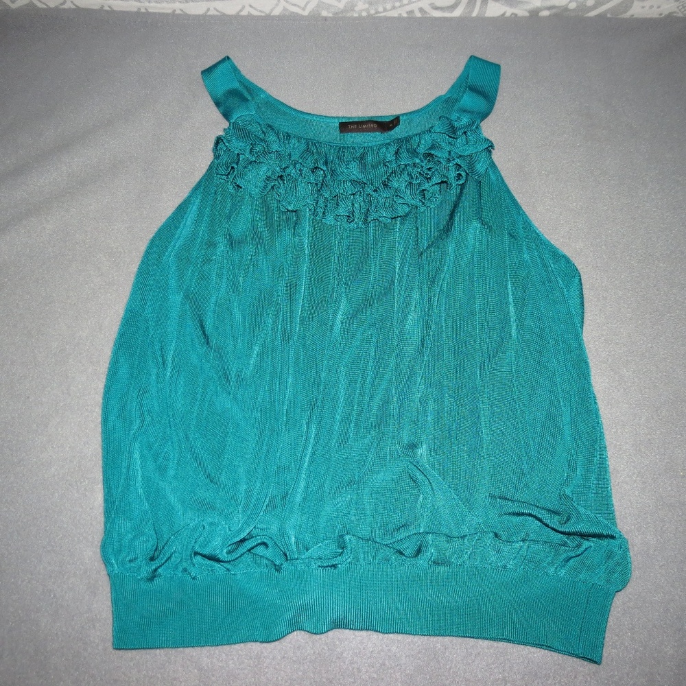 The Limited Ruffle Tank Top